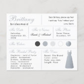 Faux Silver Folie Jurk Bruidsmeisje Informatie Kaa (Voorkant)