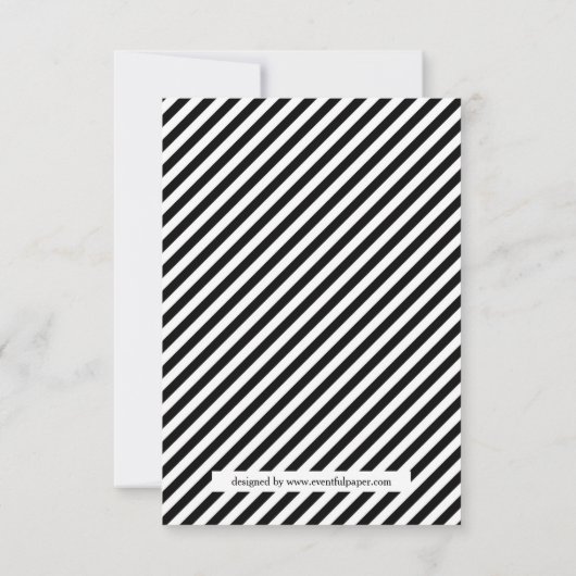 Faux Silver Glitter - 3x5 Afstuderen Aankondiging (Achterkant)