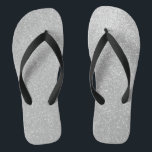 Faux Silver Glitter print afbeelding strand teensl Teenslippers<br><div class="desc">Faux zwarte en zilveren afbeelding strandstranden teenslippers afdrukken. Koel aangepaste sandalen met een gouden vormgeving. achtergrondkleuren. Maak voor de zomer je eigen nieuwigheidslippers. Trendy surf accessoires voor mannen en tien kinderen. Glamoureus sparkly sparkles en silvery glittery glimmers. Ook aardig voor bruid en bruin, bruidsmeisjes of gasten op een lelijke bruiloft....</div>