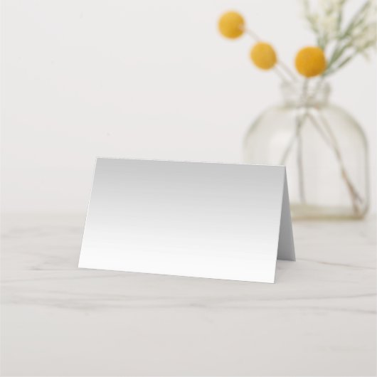 Faux Silver Sequins Navy Bow Place Card Plaatskaartje (Achterkant)