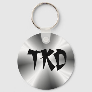 Faux Silver TKD Sleutelhanger