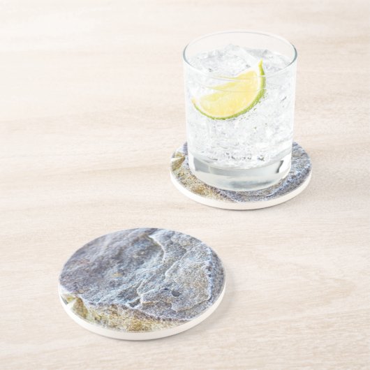 Faux Slate Sandstone Drink Onderzetter (Zijkant)