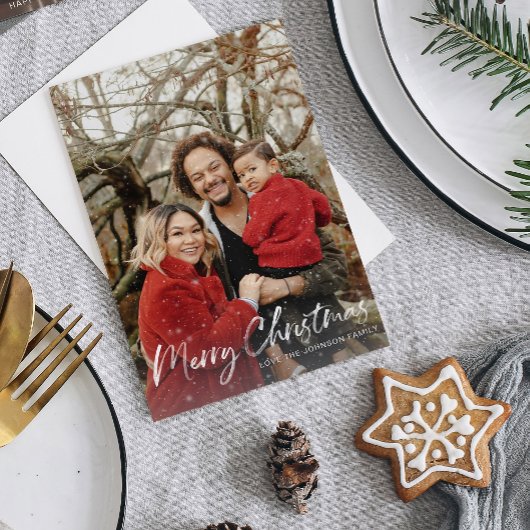 Faux Sneeuwkerst V Foto