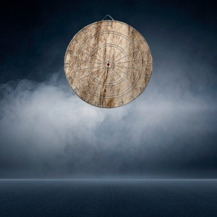 Faux Soft Old Wood Dartbord