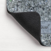 Faux Sparkle Bruiloft Muismat (Hoek)