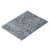 faux sparkle notitieboek (Linkerzijde)