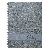 faux sparkle notitieboek (Voorkant)