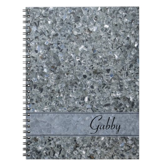 faux sparkle notitieboek (Voorkant)