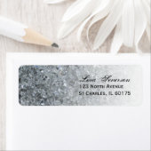 Faux Sparkle retouradres Etiket (Insitu)