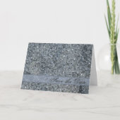 Faux Sparkle Wedding sparen de Datum Aankondiging (Voorkant)