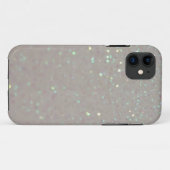 Faux Sparkles & Glitter Cream iphone 5 hoesje (Achterkant (horizontaal))