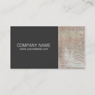 FAUX Sparkly Sequins Entertainment Visitekaartje