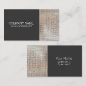 FAUX Sparkly Sequins Entertainment Visitekaartje (Voorkant / Achterkant)