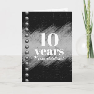 Faux studs universele werknemer jubileumkaart kaart