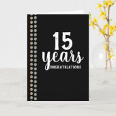 Faux stuks Universal Employed Year Kaart (Gele Bloem)