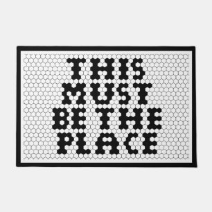 Faux Tegel moet de plek zijn Deurmat