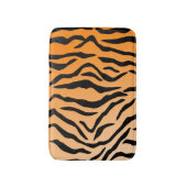 Faux Tiger Print Badmat (Voorkant Verticaal)