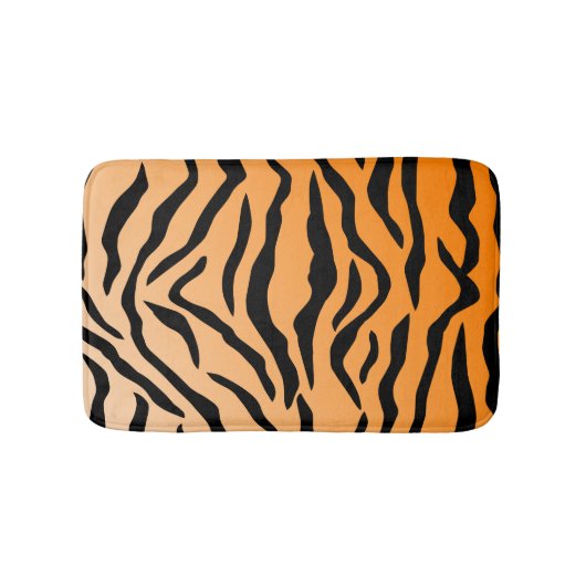 Faux Tiger Print Badmat (Voorkant)