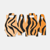 Faux Tiger Print Bedankdoosjes (Uitgevouwen)