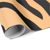Faux Tiger Print Cadeaupapier (Rol Hoek)
