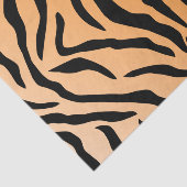 Faux Tiger Print Tissuepapier (Detail)