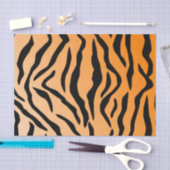 Faux Tiger Print Tissuepapier (Craft)