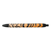 Faux Tiger Print Zwarte Inkt Pen (Voorkant)