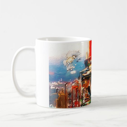 Faux Tolly naar de Gouden Spel Koffiemok (Links)