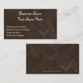 Faux Tooled Leather Wrangler, stijl XII Visitekaartje (Voorkant / Achterkant)