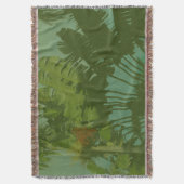 Faux  tropische verbinding deken (Voorkant Verticaal)