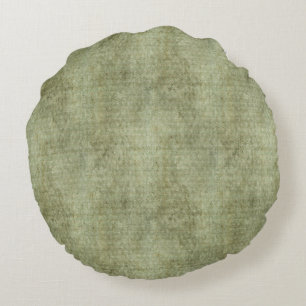 Faux Velvet - Mint Green Rond Kussen