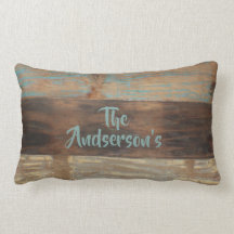 Faux verduurzaamd hout, familienaam en datum