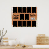 Faux verffotomedewerker van maandelijkse herkennin poster (Keuken)