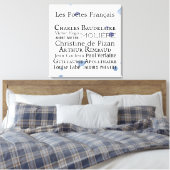 Faux verpakt canvas afdruk (Insitu (Slaapkamer))