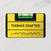 Faux-visitekaartje van de zeepbel op waterniveau visitekaartje (Voorkant)