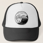 Faux Washington State Quarter Trucker Pet (Voorkant)
