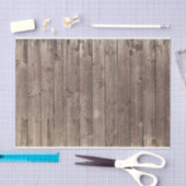 Faux Weathered Barn Wood Background Decoupage Tissuepapier (Craft)