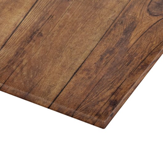 Faux Weathered Barn Wood Cutting Board Snijplank (Hoek)