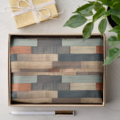 Faux Western houttegelpatroon Tissuepapier (Geschenk)