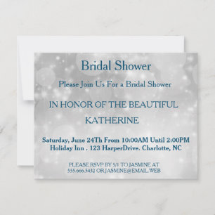 Faux White Glittering Fab Confetti Sparkles Stippe Kaart