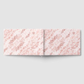 Faux White Lace Fishnet gastenboek (Volledig)