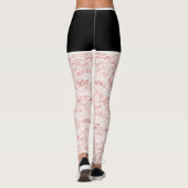 Faux White Lace Fishnet Leggings Funny (Achterkant)