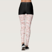 Faux White Lace Fishnet Leggings - Plezier (Achterkant)