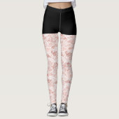 Faux White Lace Fishnet Leggings - Plezier (Voorkant)