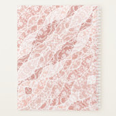 Faux White Lace Fishnet Planner Gift (Achterkant)