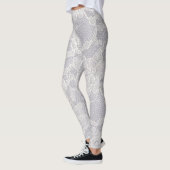 Faux White Lace Women's Leggings (Links)