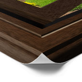 Faux Window Poster Peaceful Landscape Zen (Hoek)