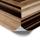 Faux Window Relaxing Uitzicht Bryce Canyon Utah Poster (Hoek)