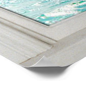 Faux Window White Wood Window Lijst Caraïbisch Uit Poster (Hoek)