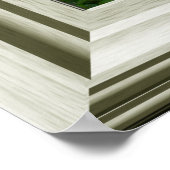 Faux Window Zen Tropical Landscape Relaxing Poster (Hoek)